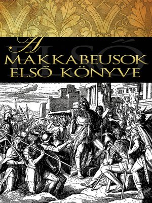 cover image of A makkabeusok első könyve